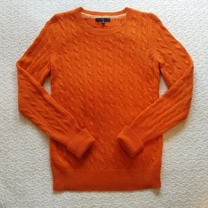 GAP Angora Blend Cable Knit Sweater